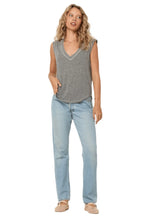 Load image into Gallery viewer, Rue Heathered V Neck