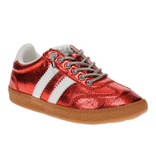 Load image into Gallery viewer, Heads Up Metallic Red Sneaker