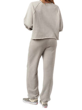 Load image into Gallery viewer, Paris Heathered Raglan