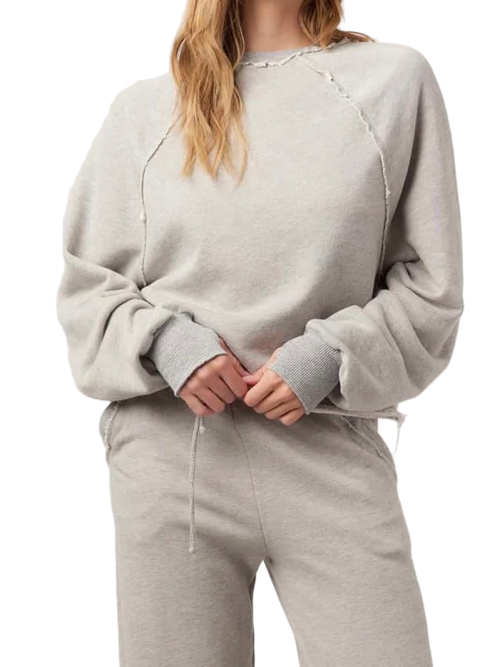 Paris Heathered Raglan