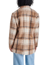 Load image into Gallery viewer, Nana Plaid Blazer Coat