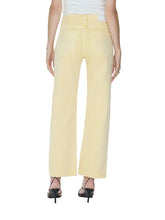 Load image into Gallery viewer, Lexi Mid Rise Bowed Straight Jean - Day Glow