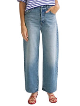 Load image into Gallery viewer, Tate Crop High Rise Bowed - Ablaze