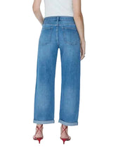 Load image into Gallery viewer, Donny Rolled Hem Boyfriend Jean
