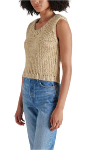 Eleny Metalic Sweater Vest