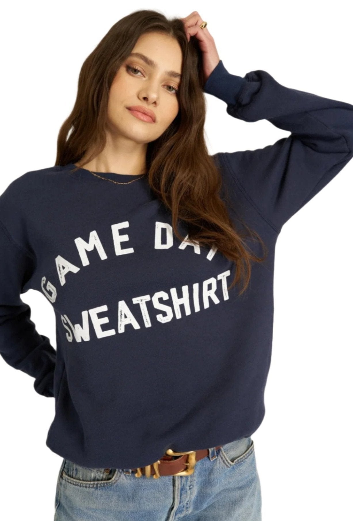 Game Day/Day Drinking Reversible Sweatshirt