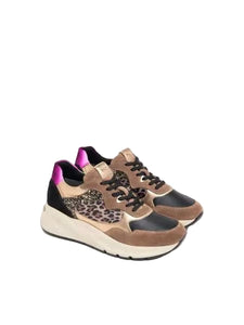 Women’s Suede, Leather and Technical Fabric Sneakers