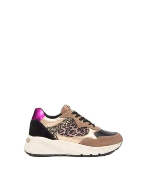 Women’s Suede, Leather and Technical Fabric Sneakers