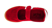 Load image into Gallery viewer, Calm Down Red Faux Mary Jane Flat