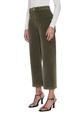Load image into Gallery viewer, Penny Crop High Rise Wide Leg Pant - Sequoia