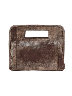 Ace Clutch Cocoa Platinum