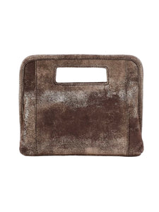 Ace Clutch Cocoa Platinum