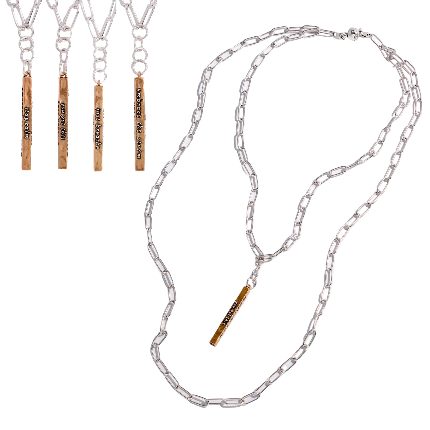 Stay Calm Kink Necklace