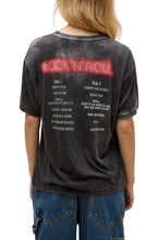 Load image into Gallery viewer, John Lennon Rock 'N' Roll Burnout Boyfriend Tee