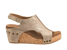 Load image into Gallery viewer, Carley Gold Wash Metallic