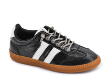 Load image into Gallery viewer, Heads Up Black Metallic Sneaker