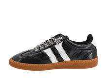 Load image into Gallery viewer, Heads Up Black Metallic Sneaker