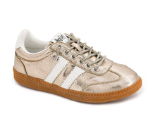 Load image into Gallery viewer, Heads Up Gold Metallic Sneaker