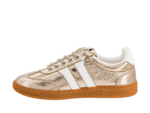 Load image into Gallery viewer, Heads Up Gold Metallic Sneaker