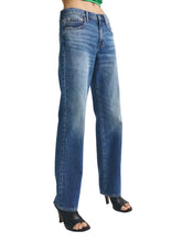 Load image into Gallery viewer, Issa Mid Rise Straight Jean