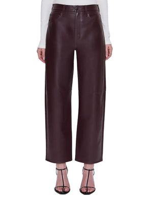 Jett High Rise Bowed Straight Pant