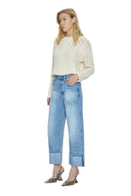 Load image into Gallery viewer, Ryder High Rise Cuffed Straight Jean