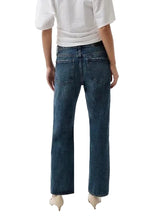 Load image into Gallery viewer, Lexi Mid Rise Bowed Straight Jean - Artisan