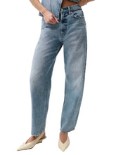 Load image into Gallery viewer, Wes High Rise Barrel Jean - Blue Cloud