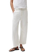 Load image into Gallery viewer, Sabrina Utility Pant - White