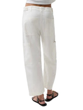 Load image into Gallery viewer, Sabrina Utility Pant - White