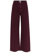 Load image into Gallery viewer, Penny High Rise Wide Leg Jean - Claret