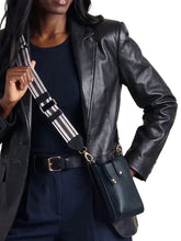 Load image into Gallery viewer, Cass Phone Crossbody - Black
