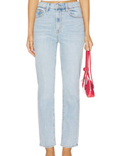 Load image into Gallery viewer, Bri High Rise Slim Straight Jean - Day Off