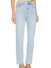 Load image into Gallery viewer, Bri High Rise Slim Straight Jean - Day Off