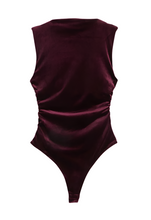 Load image into Gallery viewer, Esen Bodysuit Wine