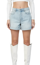 Load image into Gallery viewer, Sofie High Rise Mom Shorts