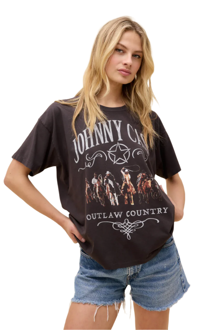 Johnny Cash Outlaw Tee