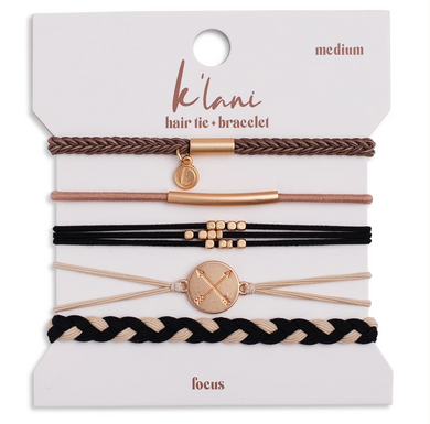 Focus Hair Tie/Bracelet