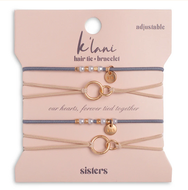 Sisters Hair Tie/ Bracelet