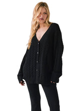 Load image into Gallery viewer, Pierre True Black Cardigan