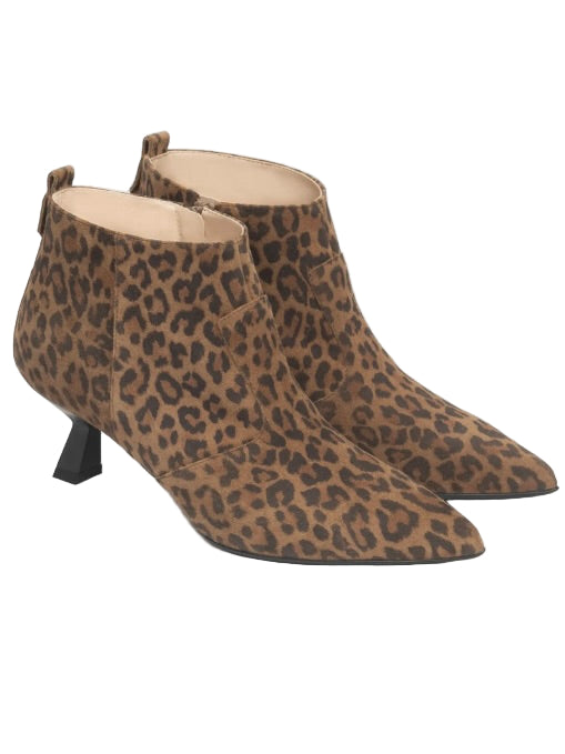Leopard Bootie