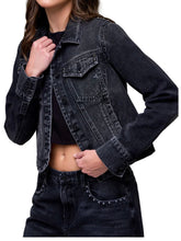 Load image into Gallery viewer, Fitted Trucker Jacket