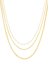 Load image into Gallery viewer, Bali Beaded Trio Necklace