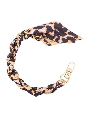 Phone Chain Scarf - Leopard