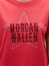Load image into Gallery viewer, Morgan Wallen Rhinestone Star Tee