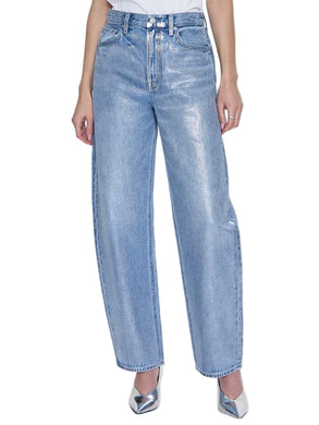 Wes High Rise Barrel Jean - Spellbound