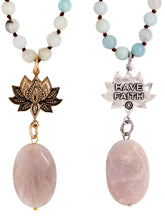 Load image into Gallery viewer, Have Faith Lotus Necklace
