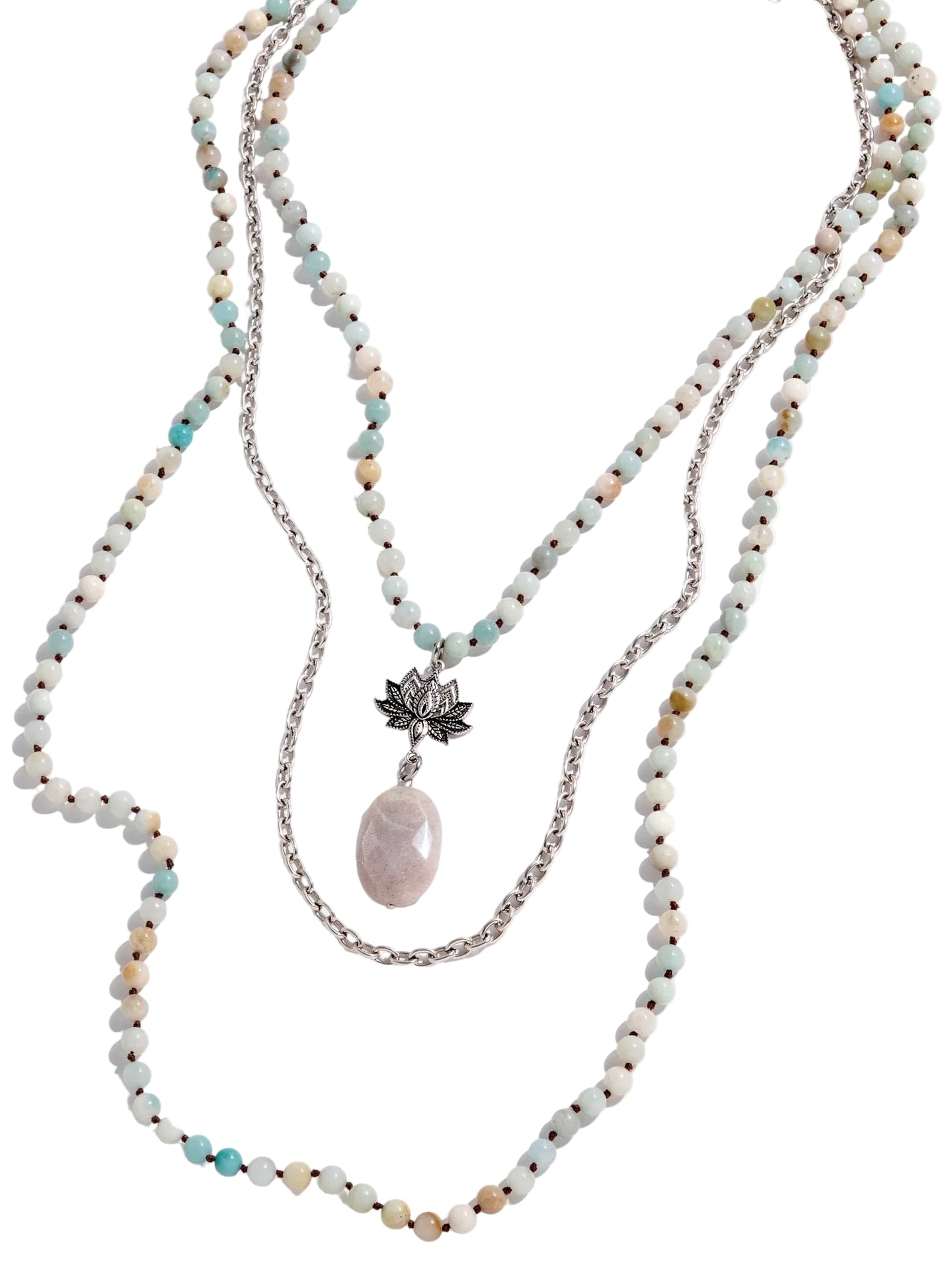 Have Faith Lotus Necklace