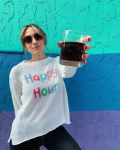 Load image into Gallery viewer, Happy Hour Knit Crewneck