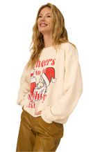 Load image into Gallery viewer, Cheers to the Naughty List Sweatshirt